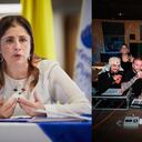 La funcionaria les recordó que este tipo de letras no dejan una buena visión de Colombia.