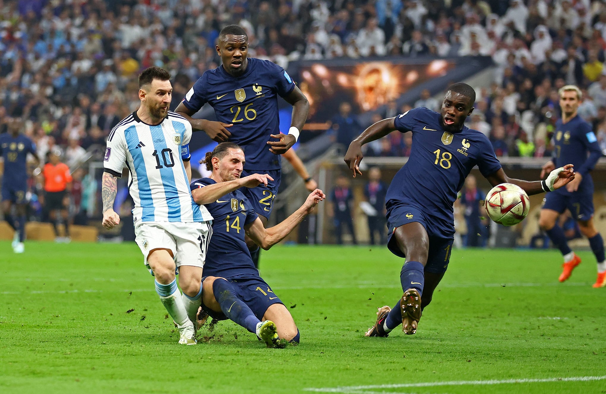 En imágenes :  Argentina campeón de la copa mundo