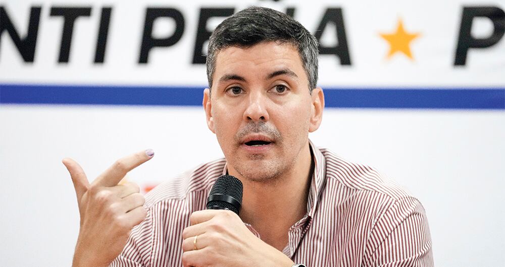 Santiago Peña, presidente electo de Paraguay. 