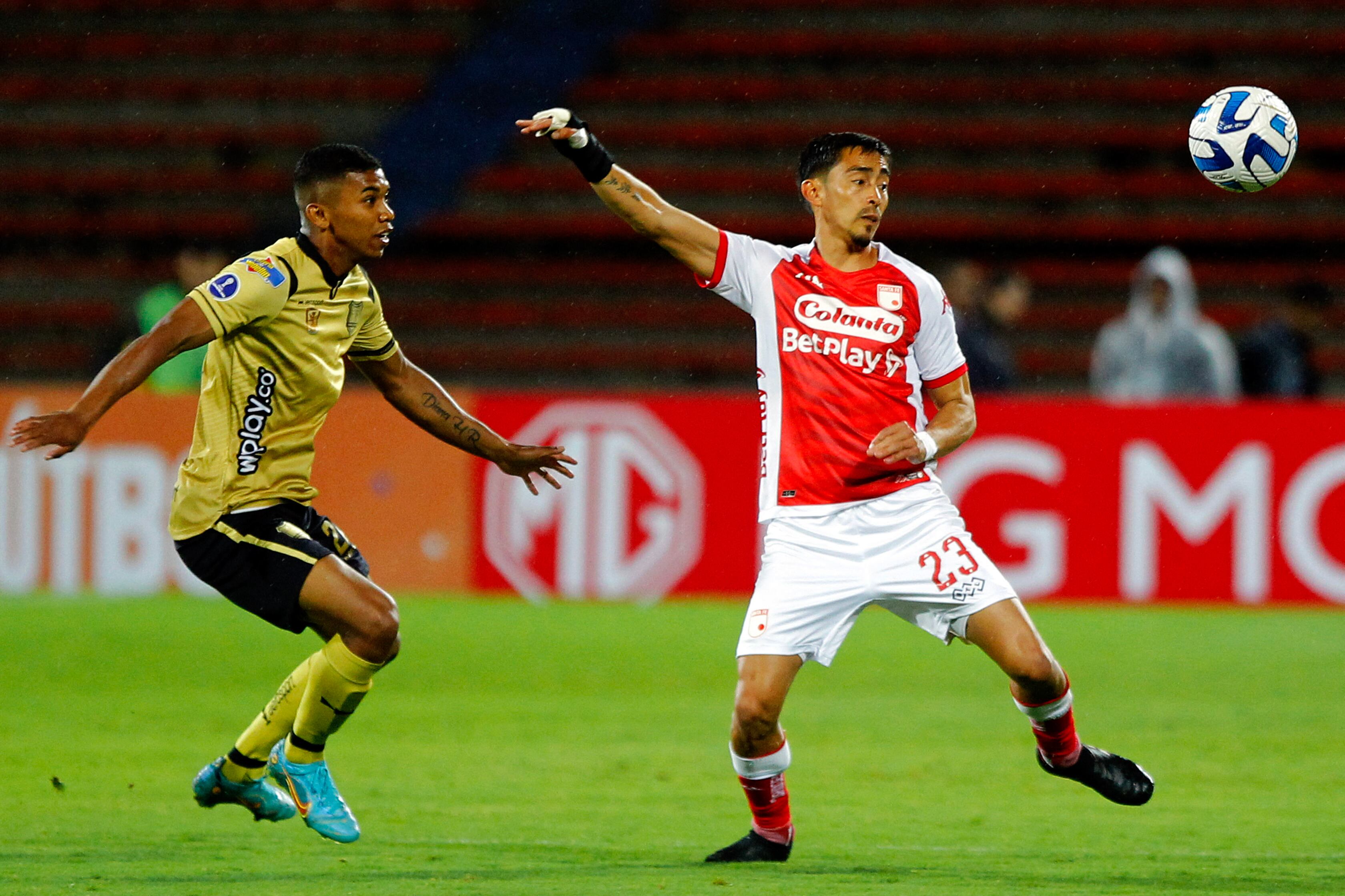 Fabián Sambueza guió a Santa Fe en Medellín hacia la clasificación.