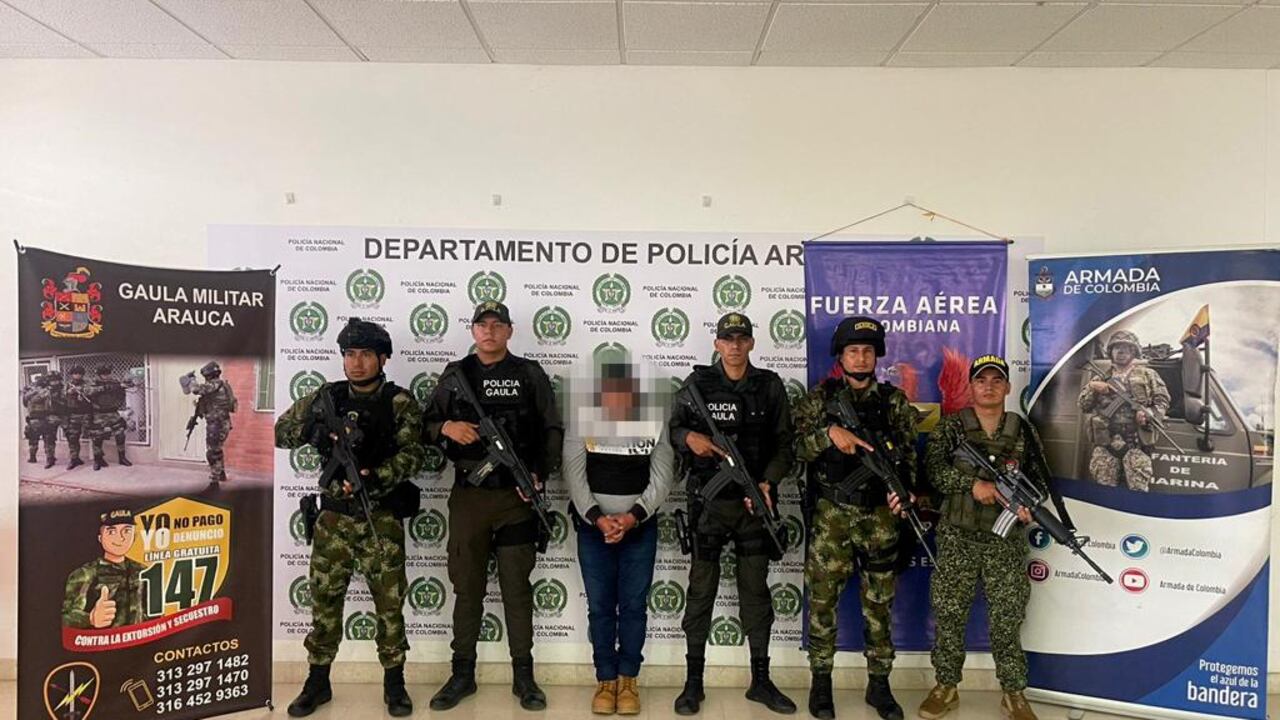 Paz total: ELN no frena sus extorsiones pese a estar en negociaciones con el gobierno, la Policía capturó a un cabecilla en Arauca.