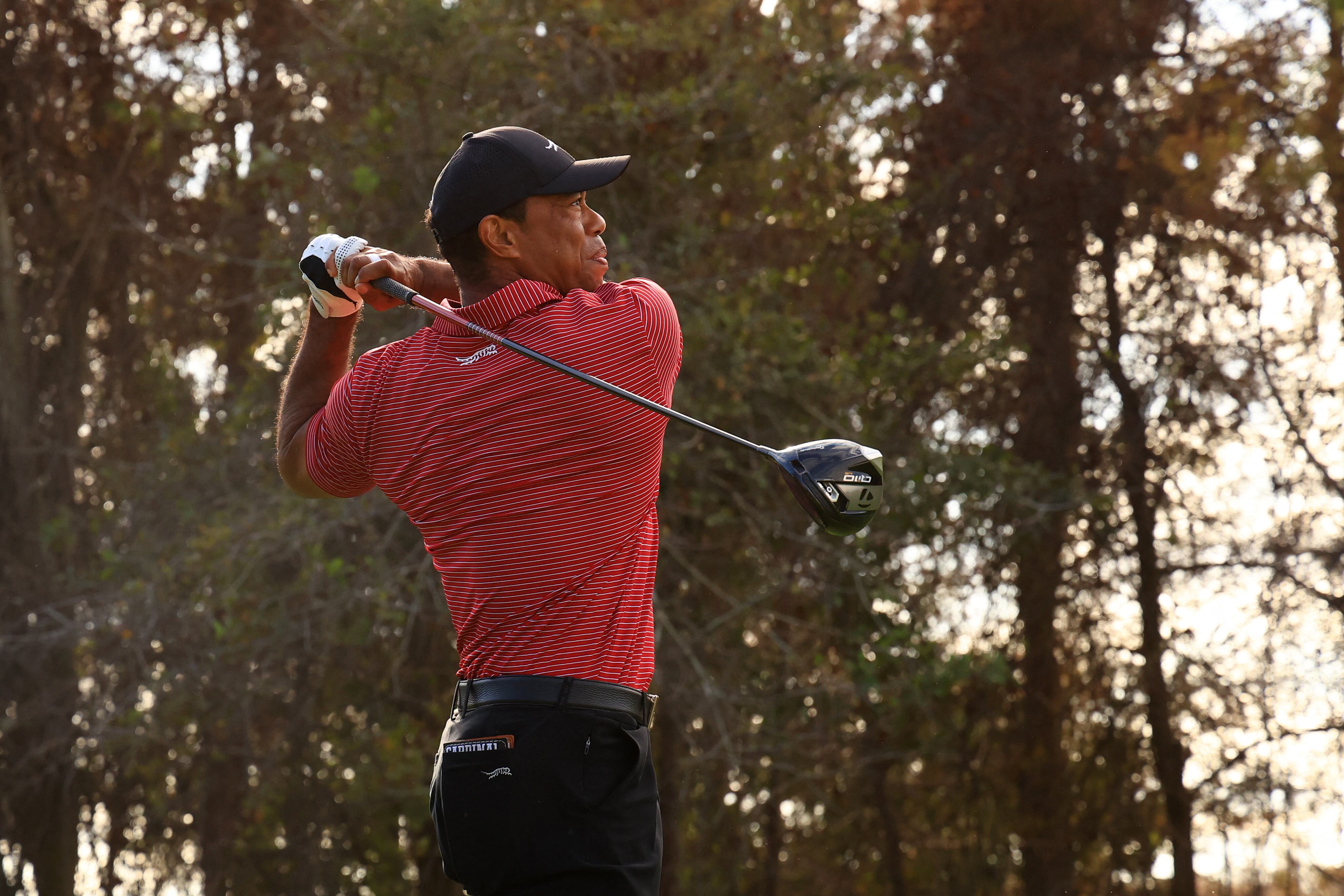 ORLANDO, FLORIDA - DECEMBER 22: Tiger Woods en el  Championship at Ritz-Carlton Golf Club