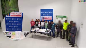 Detenidos por millonaria estafa en el Eje Cafetero y otras regiones de Colombia.