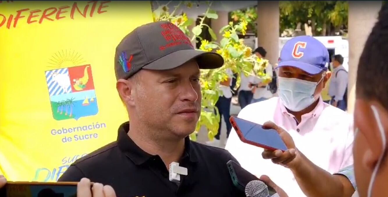 Héctor Olimpo Espinosa, Gobernador de Sucre.