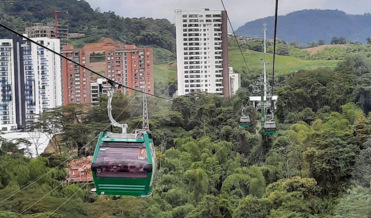 Gracias al Megacable se redujeron los tiempos de desplazamiento de 45 a 12 minutos entre Villasanta y la zona central de Pereira
