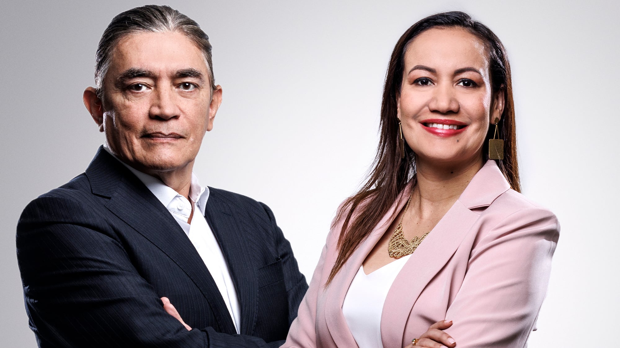 Gustavo Bolívar y Carolina Corcho