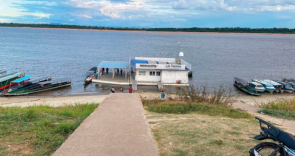 Se trata de una zona de frontera.