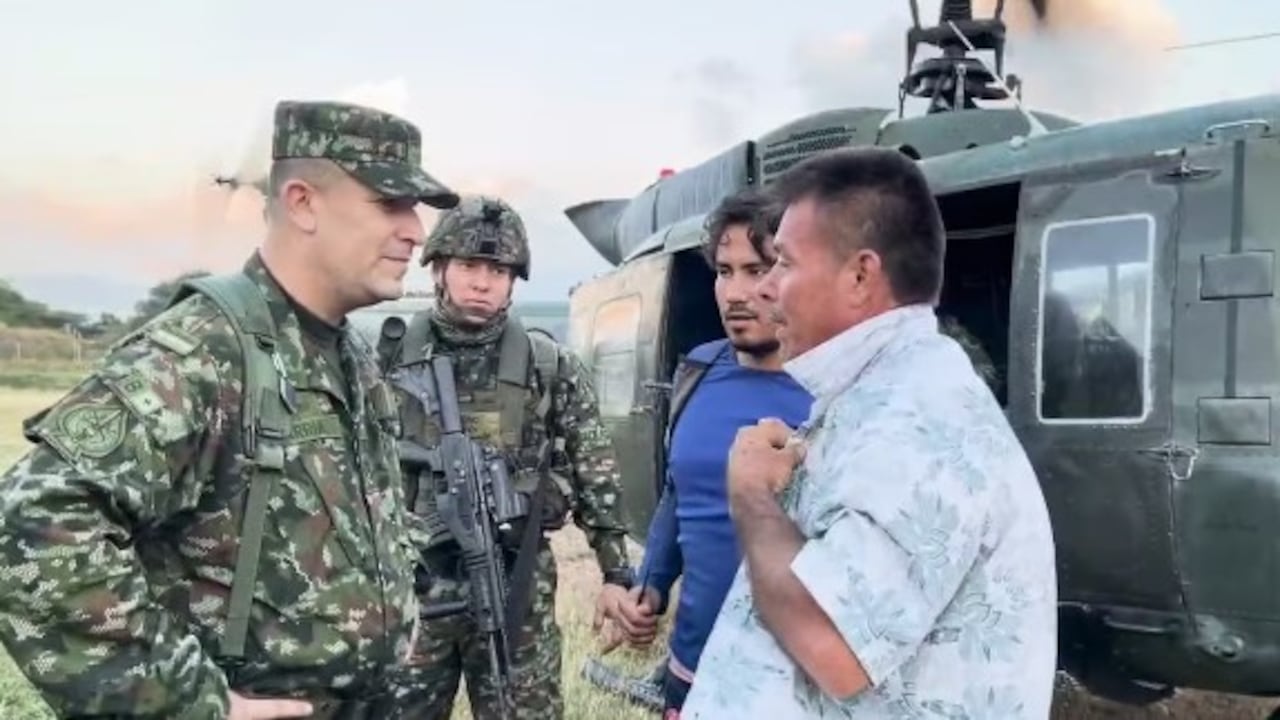 Líder social fue rescatado en El Catatumbo, Norte de Santander.