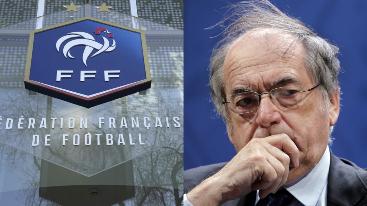 Noël Le Graët. Federación Francesa de Fútbol. Foto: AP/Michel Euler//AP/Christophe Ena