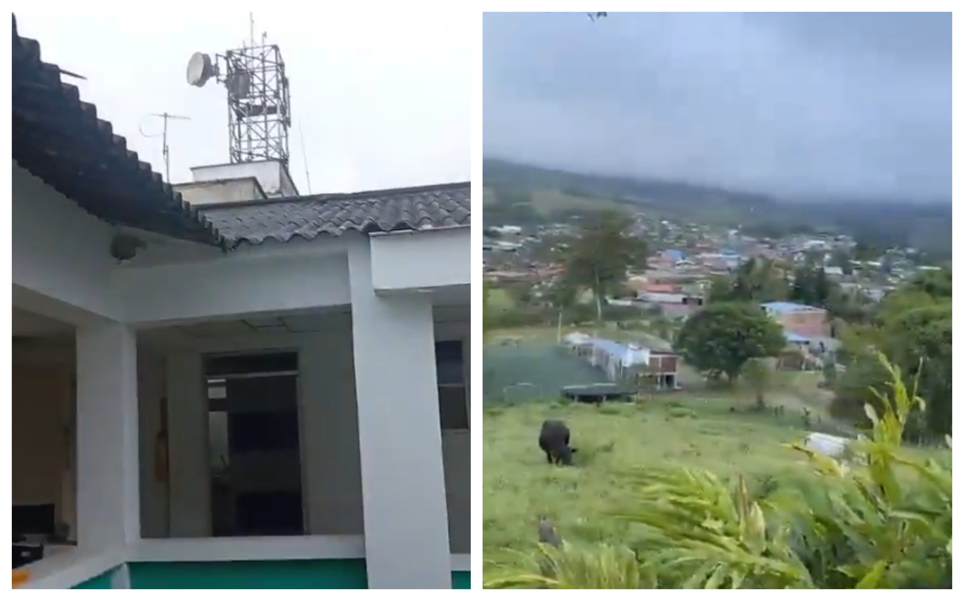 Ataque armado a la estación de Queremal, en Dagua, Valle del Cauca.