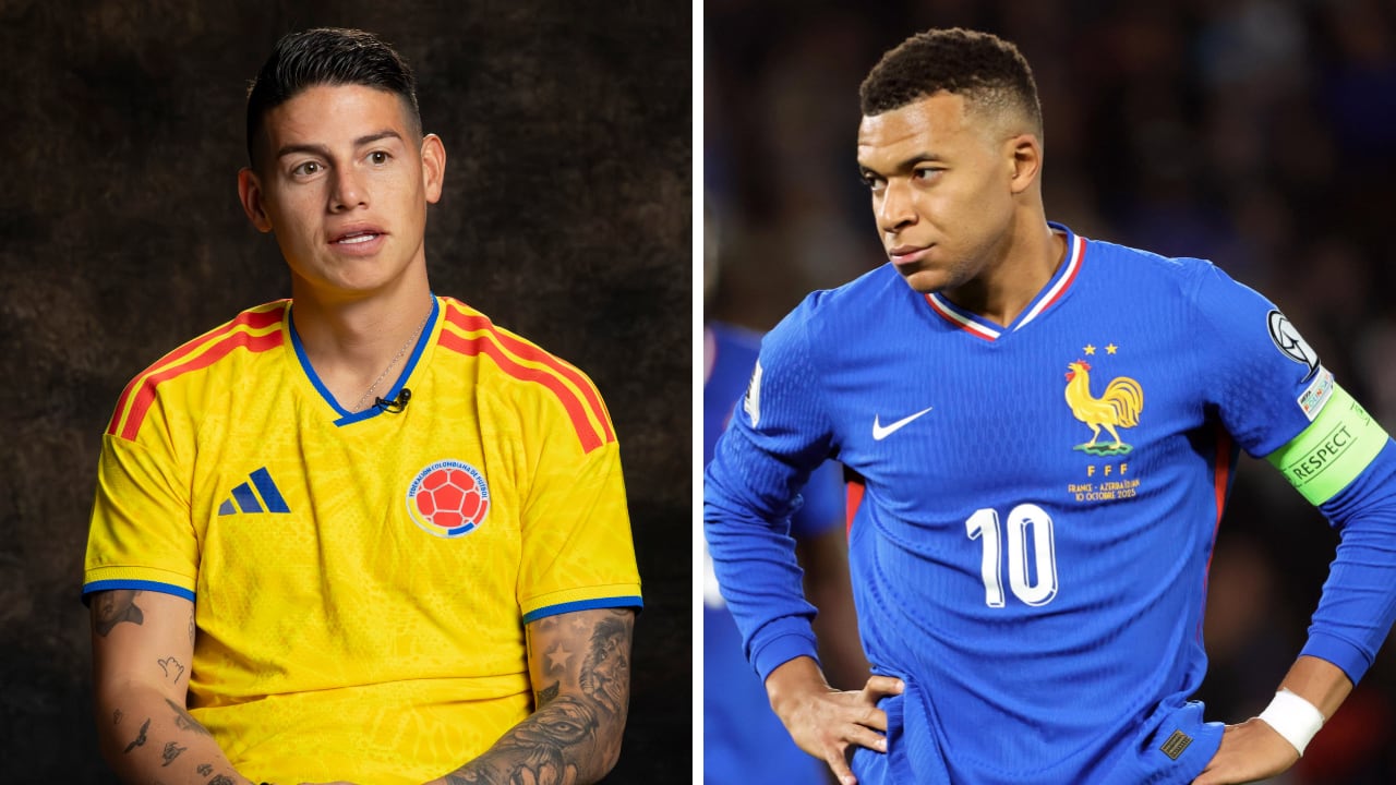 El análisis de la prensa francesa a la convocatoria de la Selección Colombia. Asoma un nuevo récord para James Rodríguez.