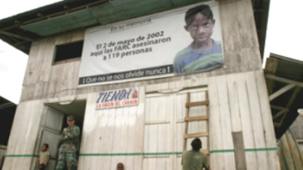 La masacre de Bojayá (Chocó) ocurrió el 2 de mayo del 2002.
