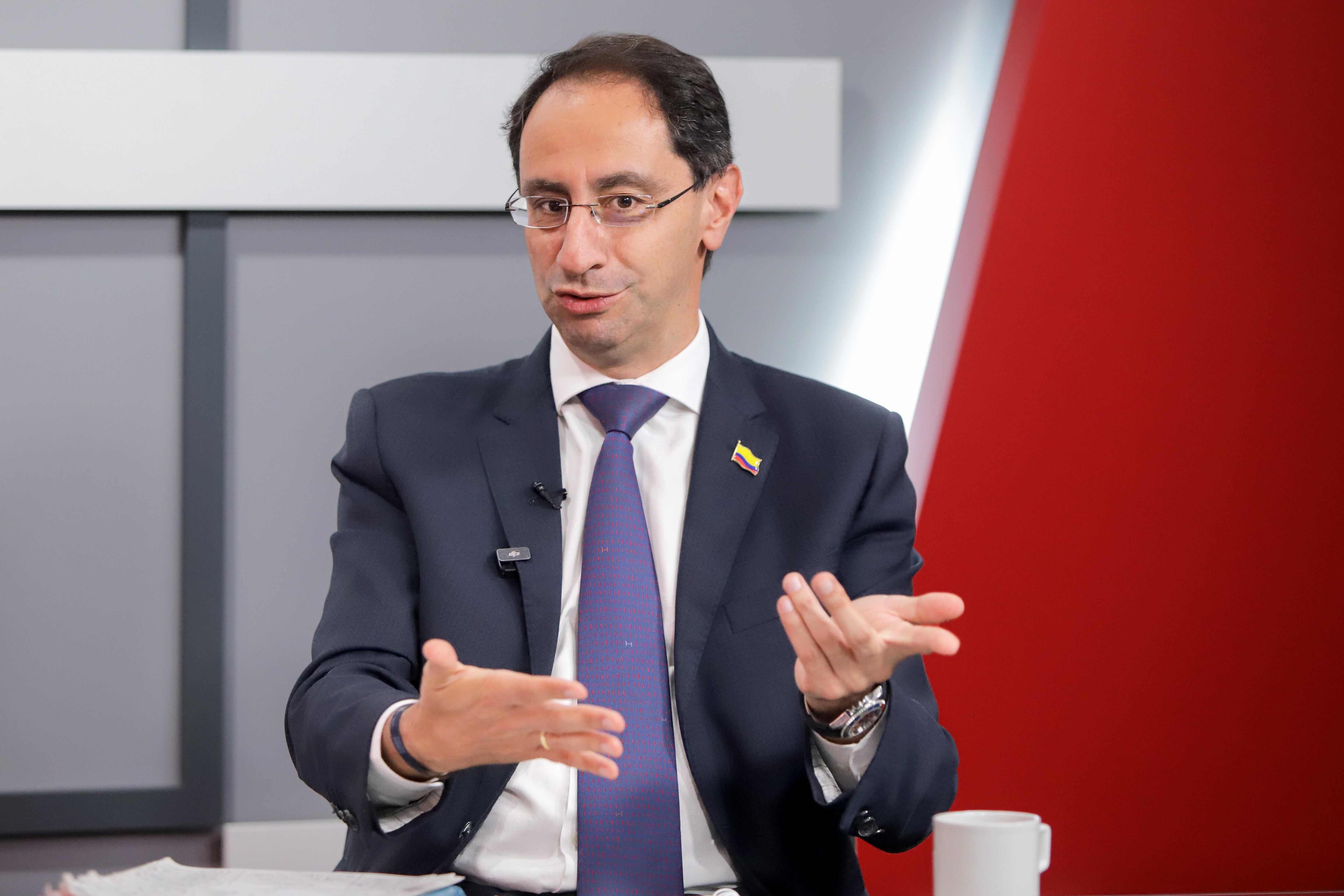 El candidato vicepresidencial José Manuel Restrepo, la fórmula de Abelardo De La Espriella