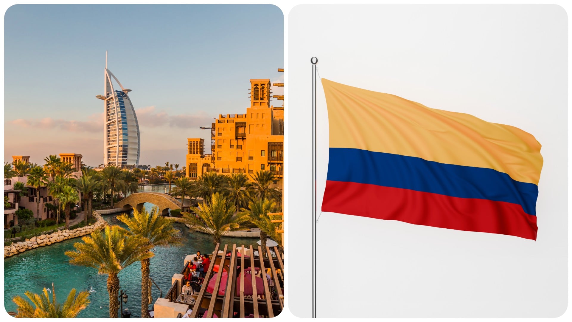 Dubái y Colombia