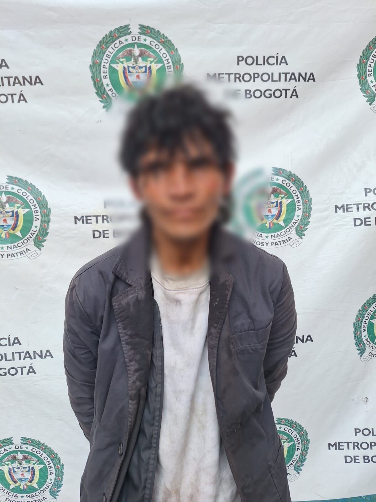 El capturado fue dejado a disposición de la Fiscalía General de la Nación