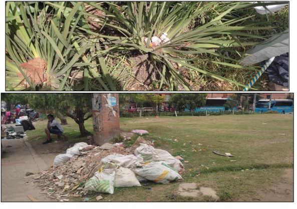 El criterio para adelantar esta estrategia fue la de mitigar el efecto del arrojo de basuras; pero el objetivo no se cumplió