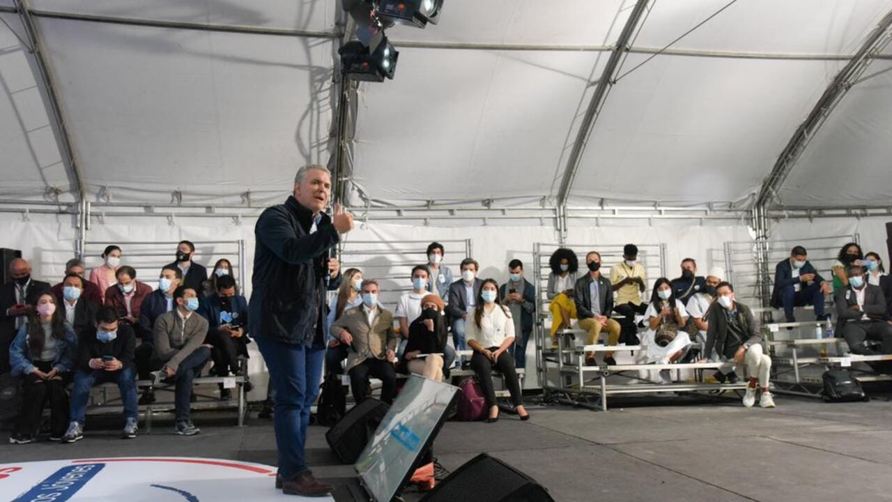 Paro Nacional: El presidente Iván Duque se reunió con estudiantes de todo el país