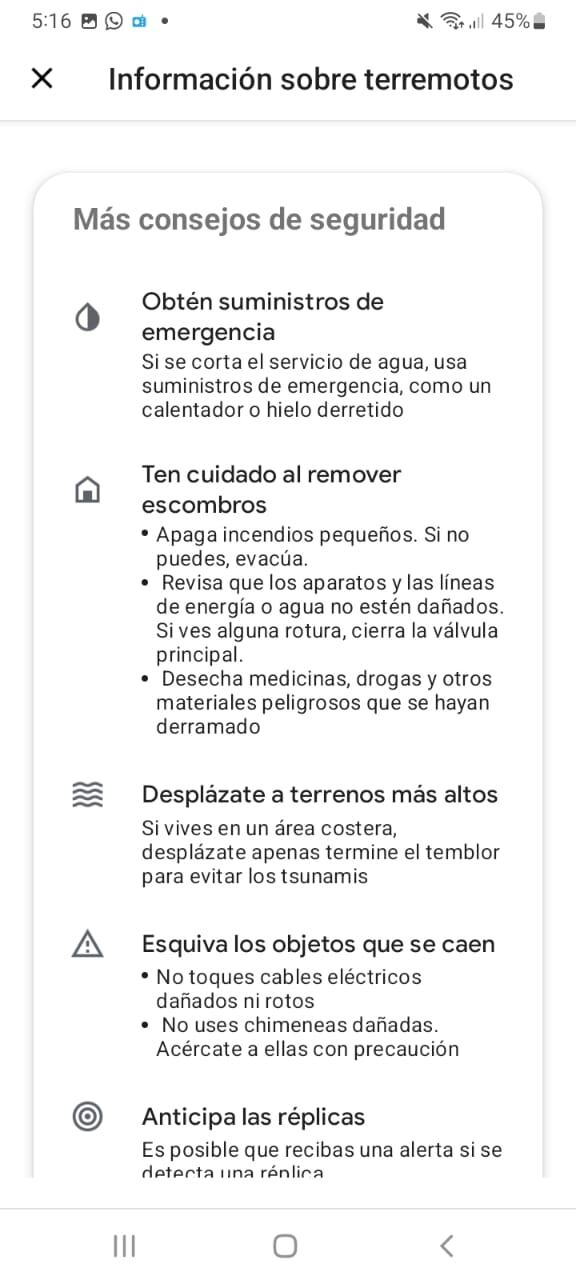 Información suministrada por la función de alertas de Google.
