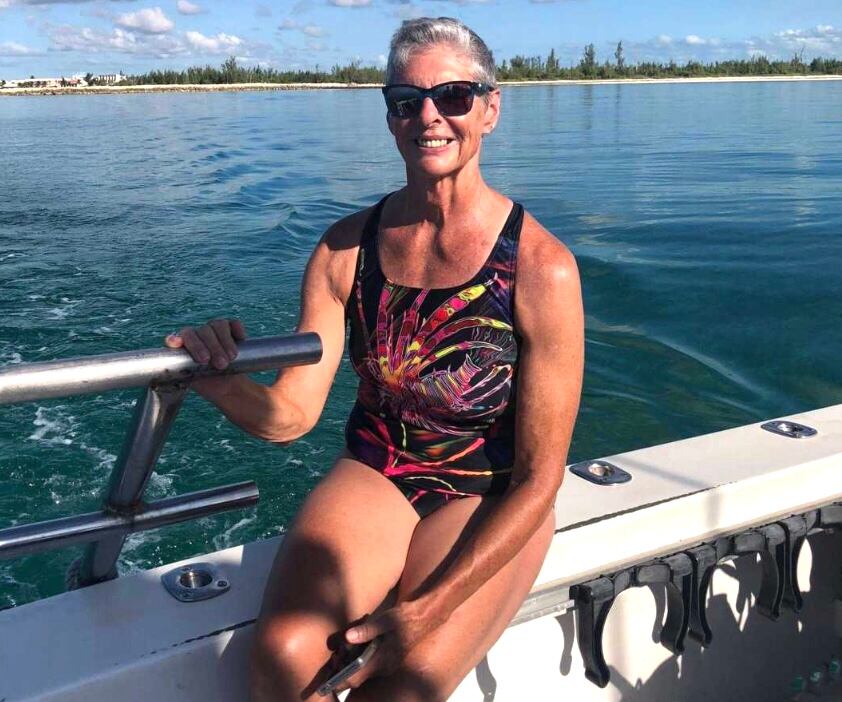 Ataque tiburón. Facebook Heidi Ernst.