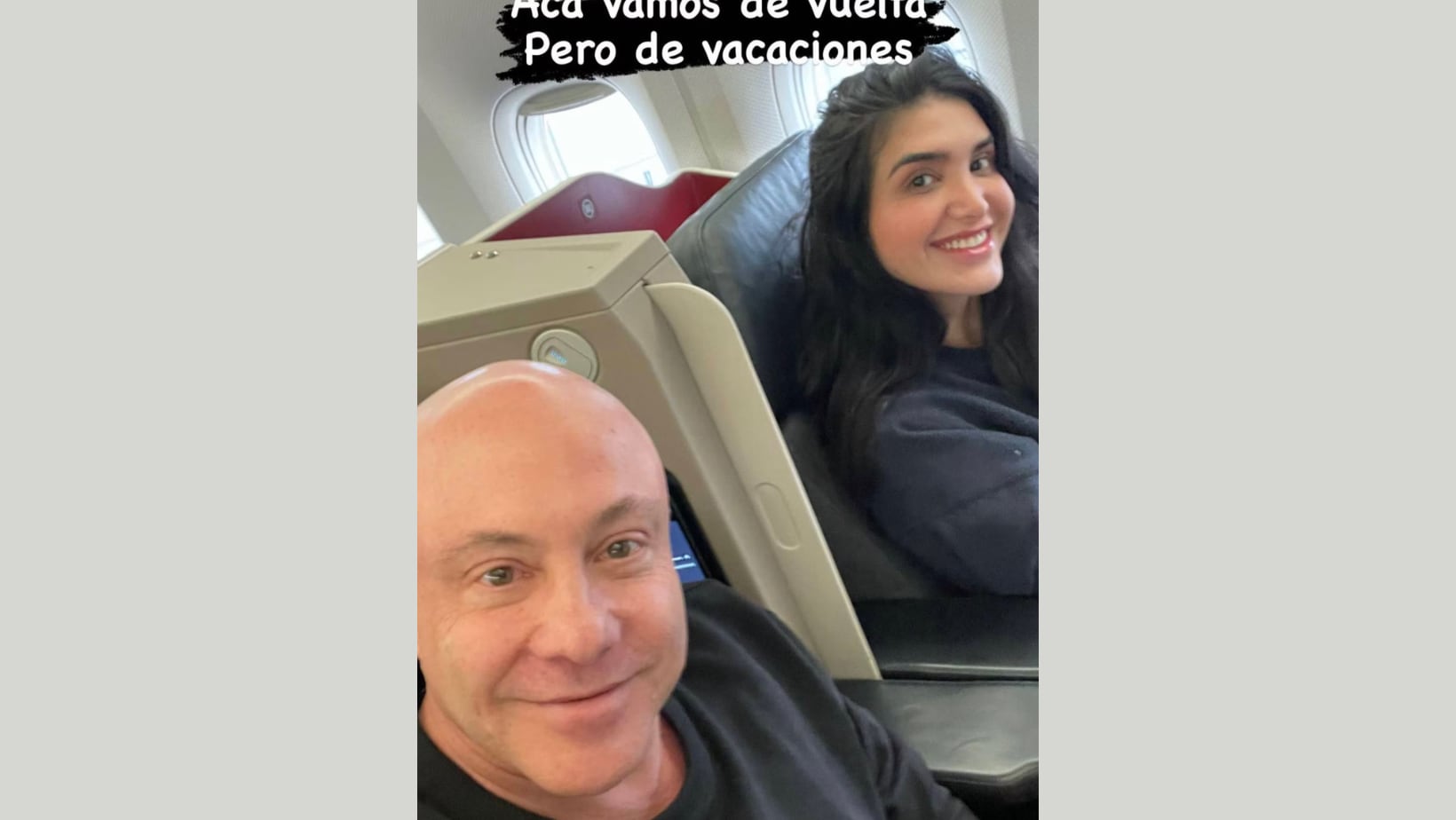 El chef se dejó ver muy feliz por sus vacaciones