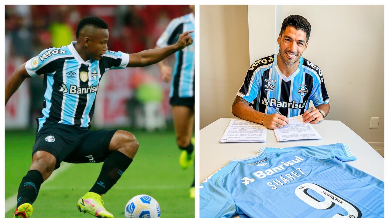 Jaminton Campaz y Luis Suárez jugarán en Gremio.