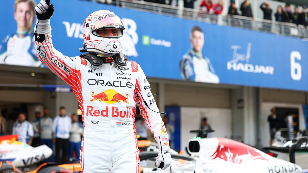 Max Verstappen logró la Pole Position en el Gran Premio de Japón.