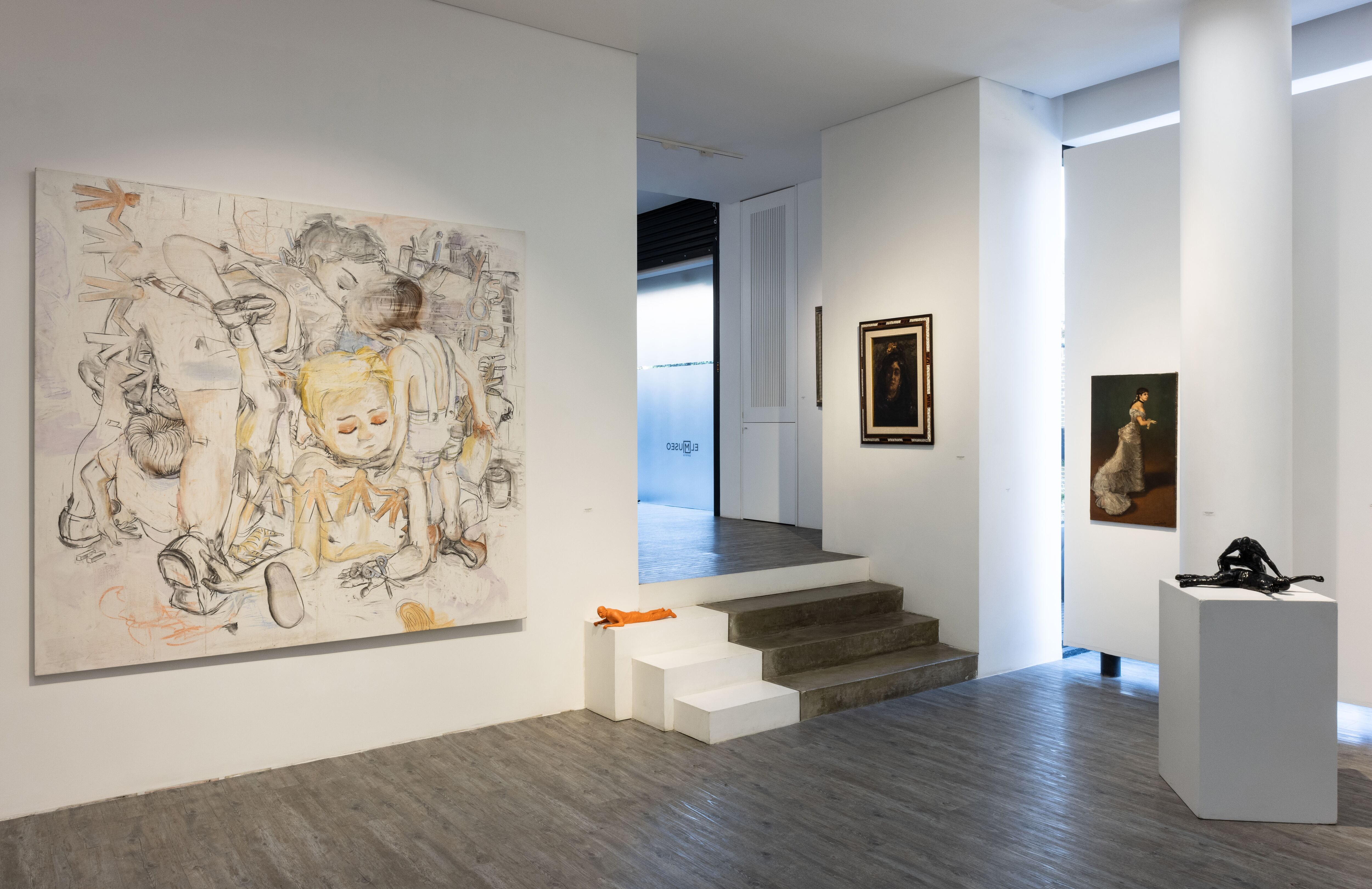 En galería El Museo, 'Mis dibujitos porno', una exposición de dibujos eróticos de Luis Caballero y una muestra colectiva que se titula 'Retrato, autorretrato e identidad'.