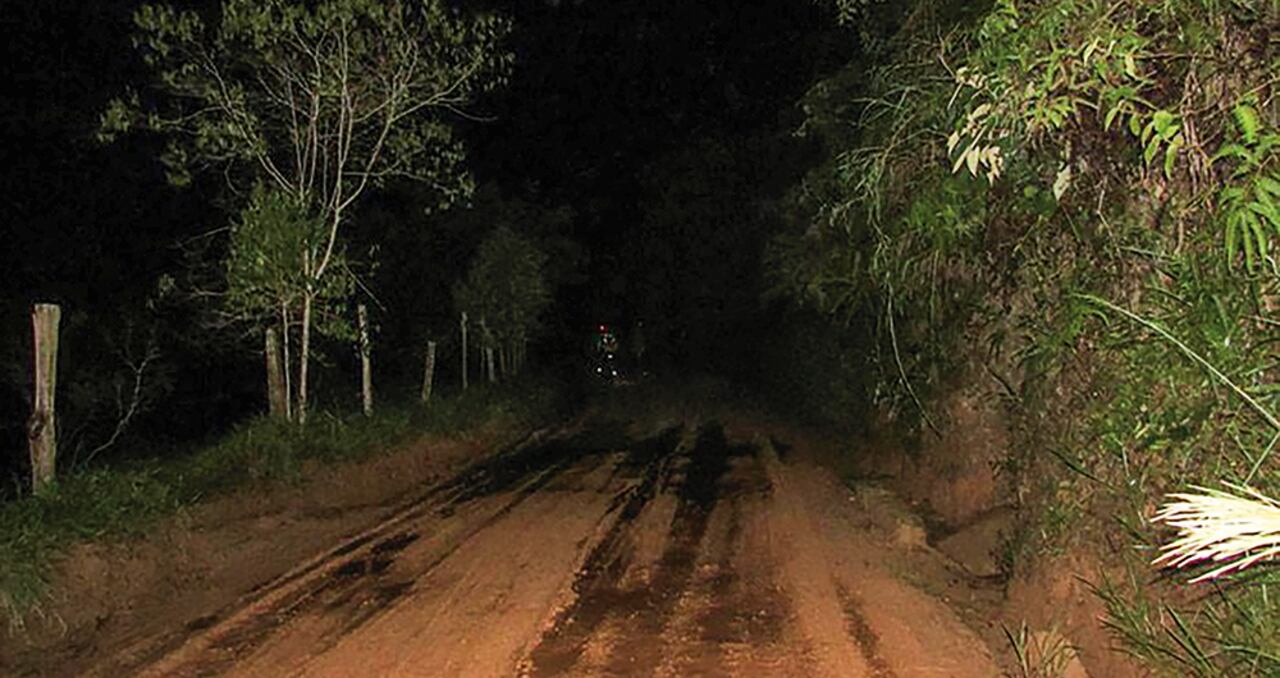 La escena paranormal se habría presentado en este paraje de la costa Caribe. Los uniformados fueron llevados al hospital local, donde fueron diagnosticados con fiebre alta.