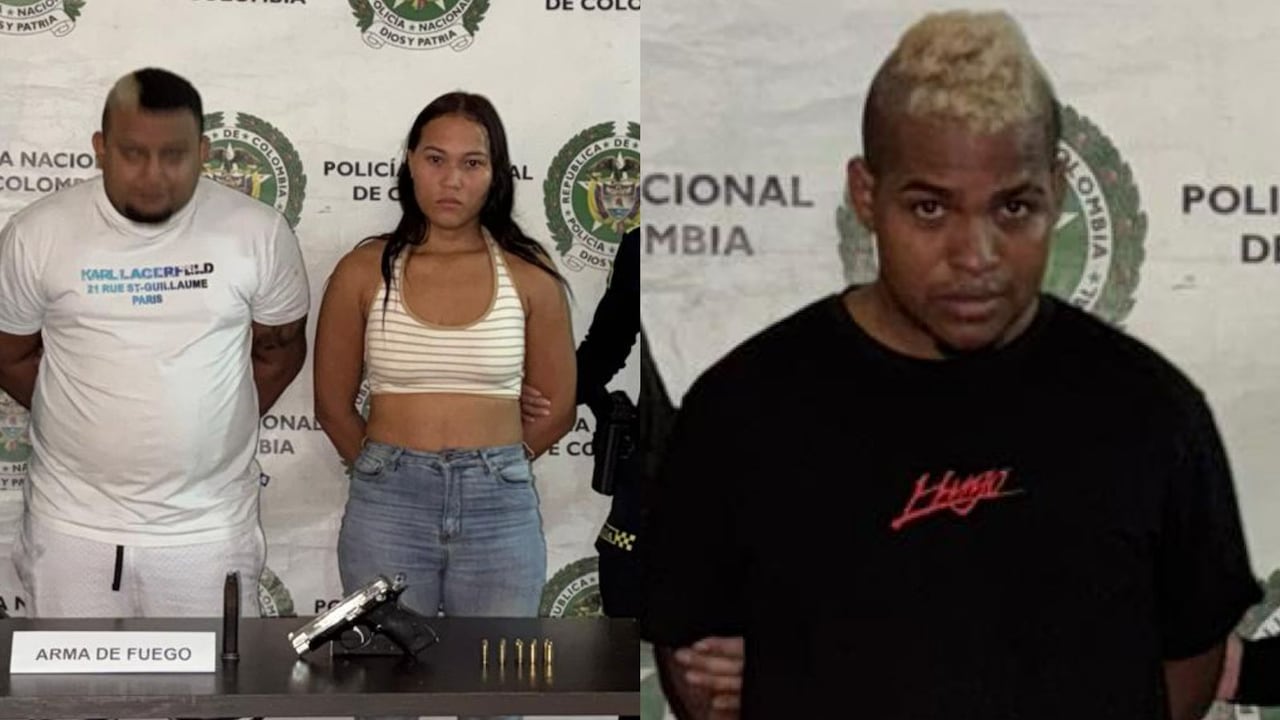 Tres capturados por la Policía.