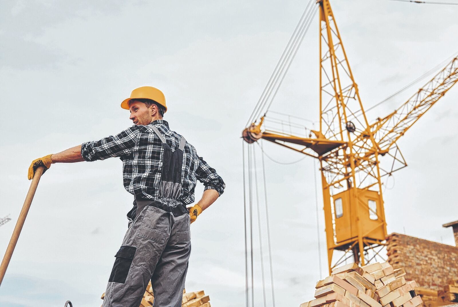 El sector de la construcción viene presentando una fuerte contracción este añp. Foto 123rf