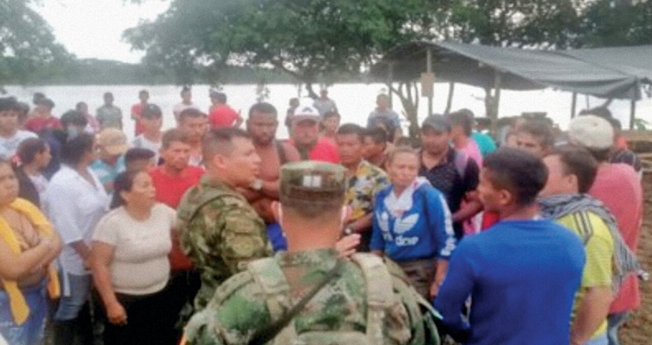 En marzo de 2022, en medio de la operación Mahlon n.º 5, que pretendía capturar al narcotraficante alias Bruno, se presentó un enfrentamiento en la vereda El Remanso.