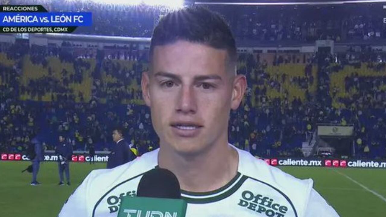 James Rodríguez habló a los micrófonos de TUDN