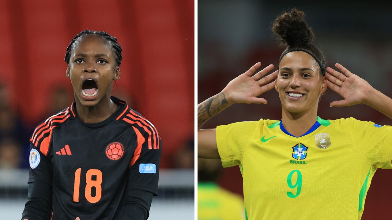 Colombia vs. Brasil por la final de la Copa América femenina 2025.