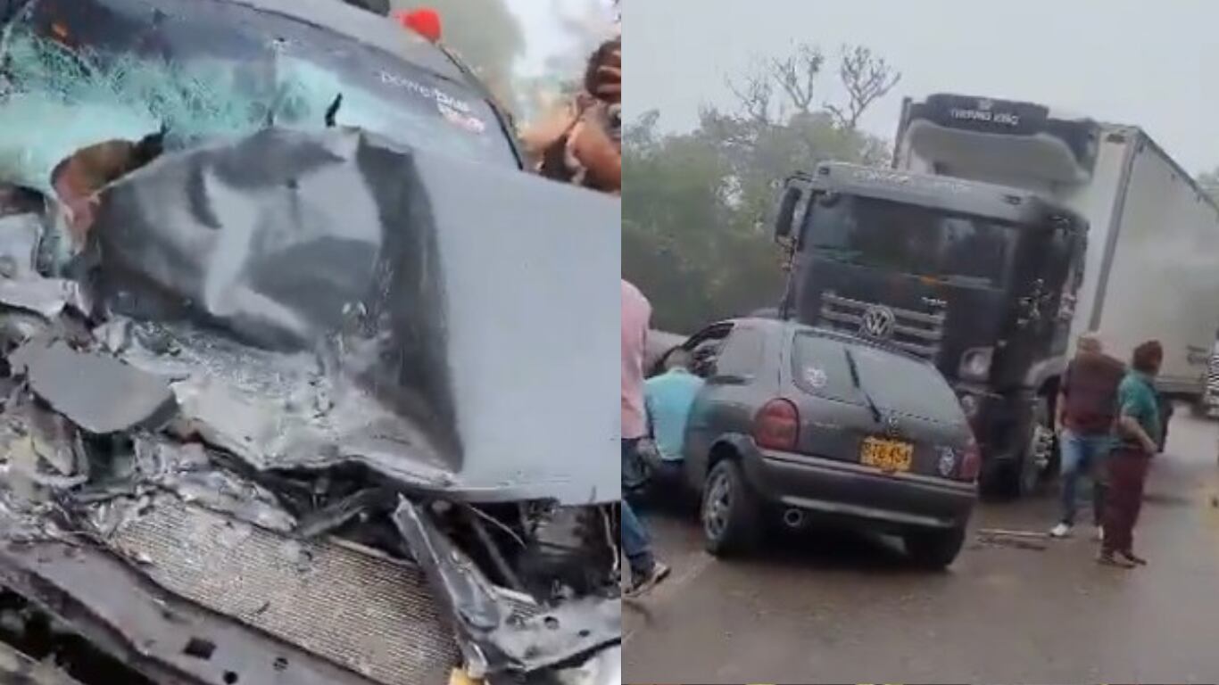 El accidente ocurrió en la mañana de este sábado, 17 de mayo.