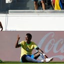 El ‘10’ dio una exhibición de fútbol en el juego contra la ‘verdeamarela’.