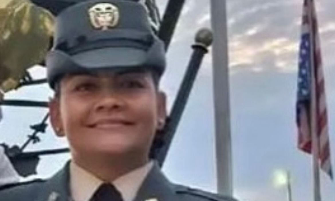 Sargento Ghislaine Karina Ramírez, secuestrada por el Ejército de Liberación Nacional (ELN) en Arauca junto a sus dos hijos. Suministrada por Gerardo Ramírez, Ejército Nacional.