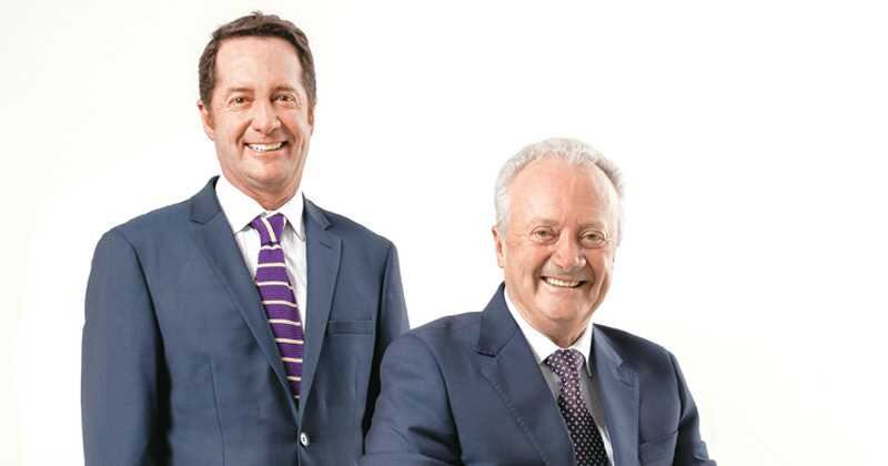 Carlos Arturo Calle y Arturo Calle (Fundador de la empresa).