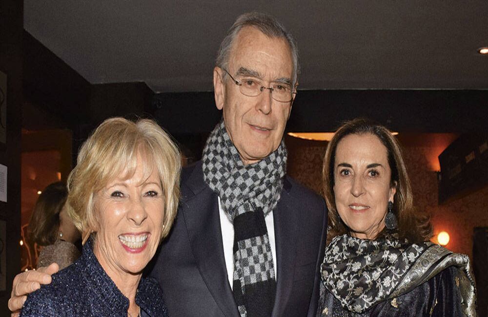 Silvia Lara de Jaramillo, Alberto Espinosa y Clara Virginia de Espinosa.