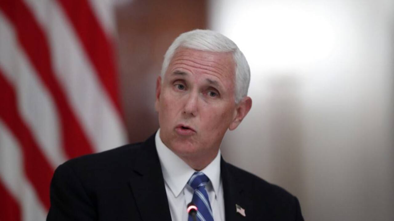 Vicepresidente de Estados Unidos, Mike Pence.