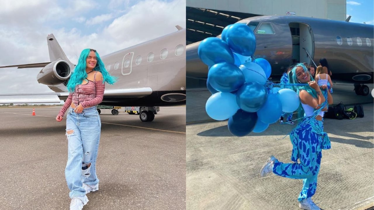 Así es el avión privado de Karol G en el que pasó susto por aterrizaje de emergencia