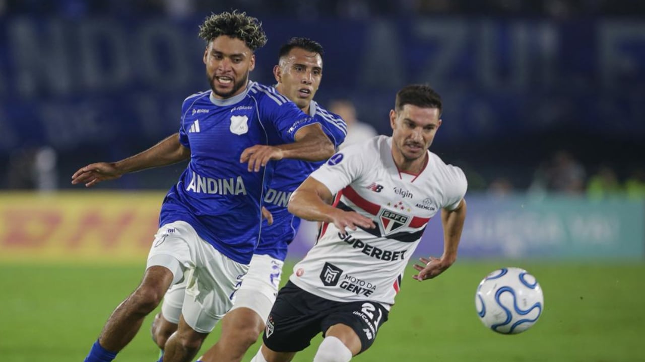 Millonarios vs. São Paulo, este martes 28 de abril, por la tercera fecha del grupo B en Copa Sudamericana.