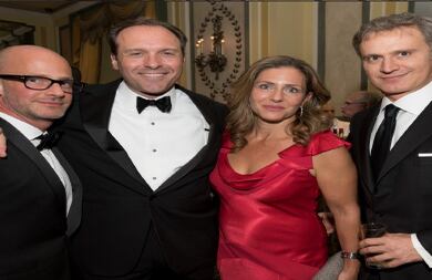 Moisés Esquenazi, Jared Friedberg, Carolina Esquenazi y Julián Iragorri.