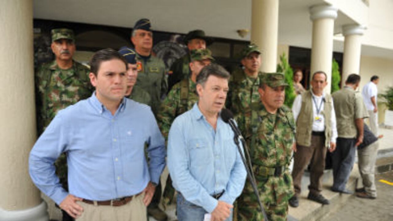 Este domingo el presidente lideró un consejo de seguridad en Arauca.