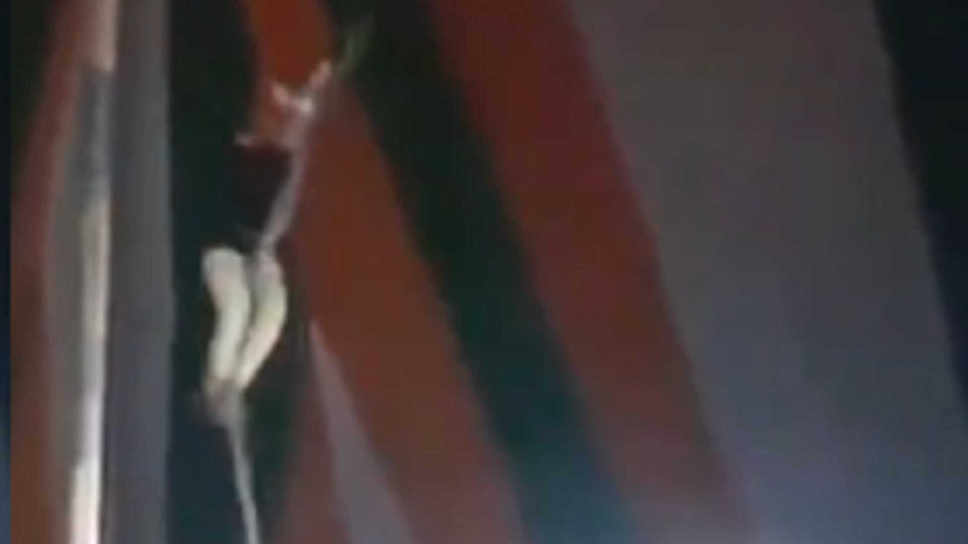 Una acrobacia terminó en tragedia.