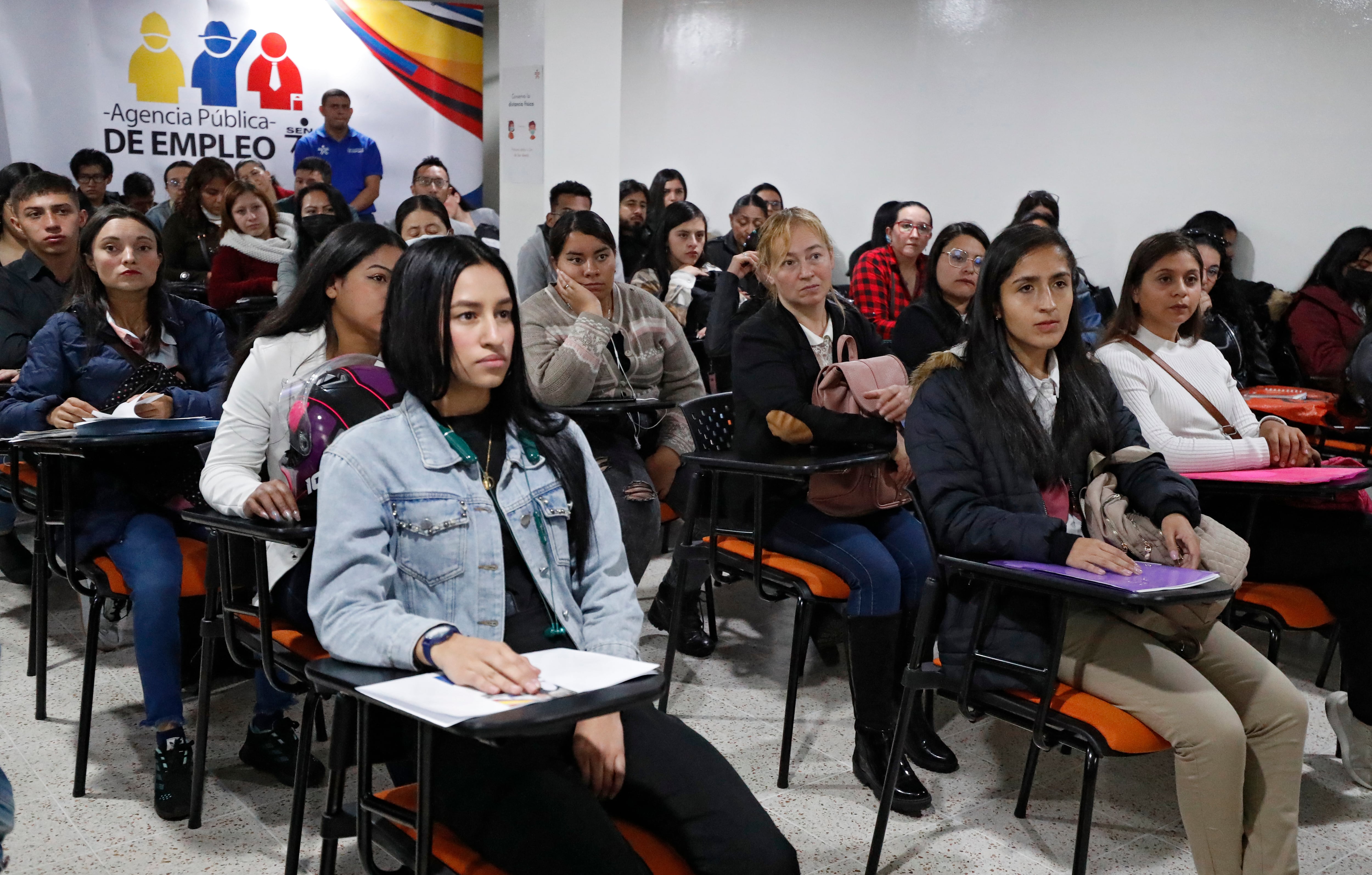 Sena Jornada Nacional de Empleo y Emprendimiento para las Mujeres
Desempleo 
Mujer
Incertidumbre
Bogota Marzo 8 del 2023
Foto Guillermo Torres Reina / Semana