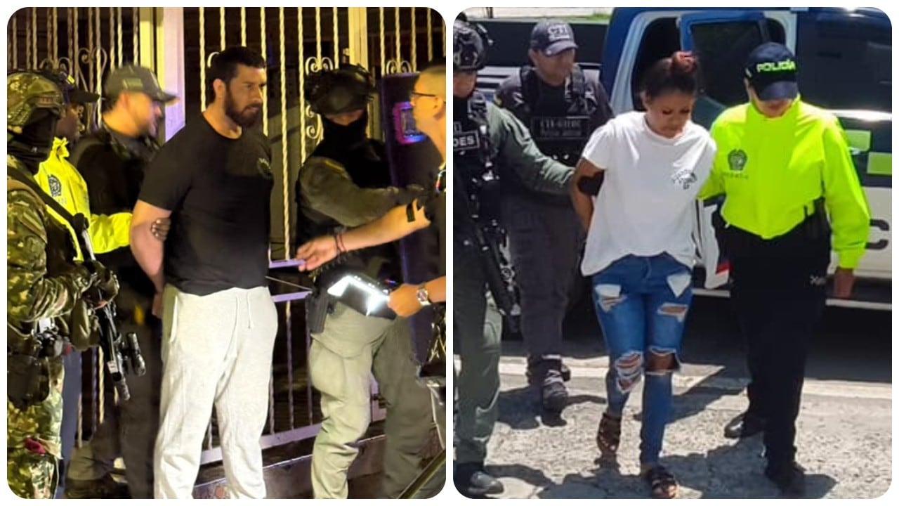 Capturaron a alias Barbas y alias Ashley, presuntos miembros de la estructura Jaime Martínez.