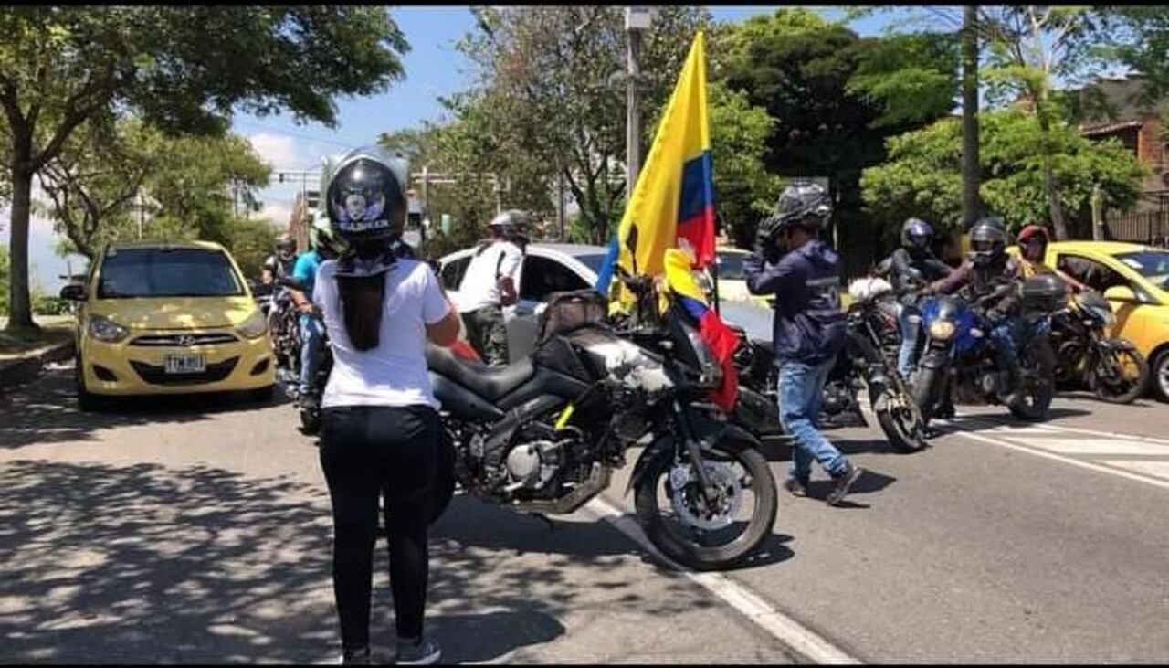 Inicia la movilización en Medellín.