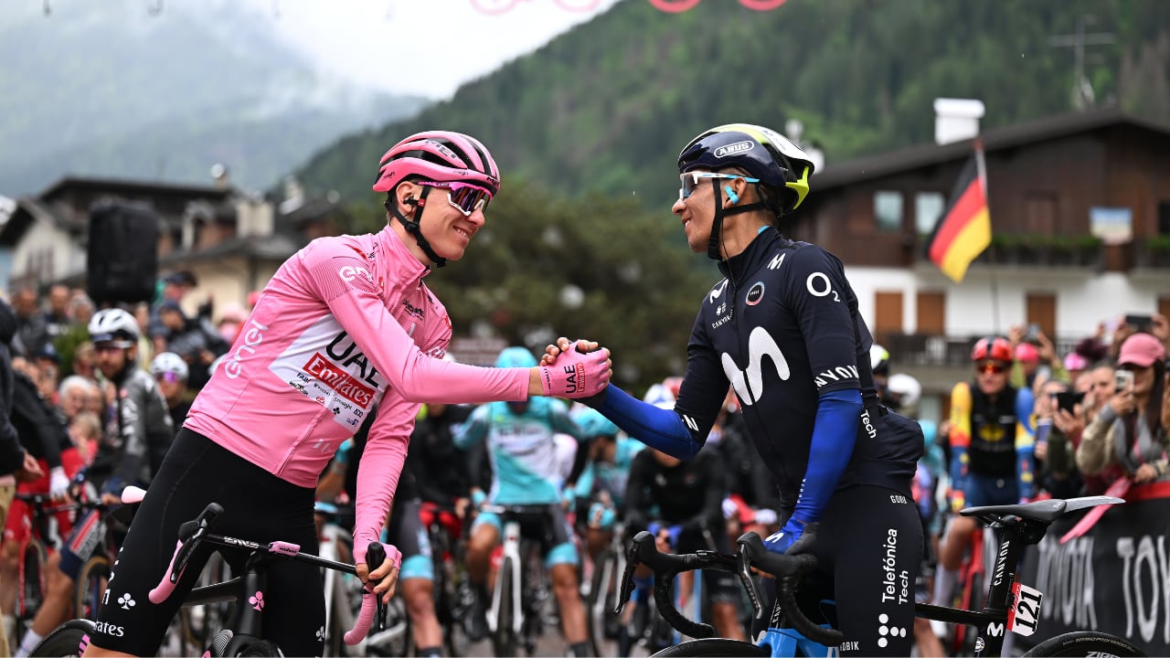 Tadej Pogačar y Nairo Quintana han enfrentado dos generaciones en el Giro de Italia