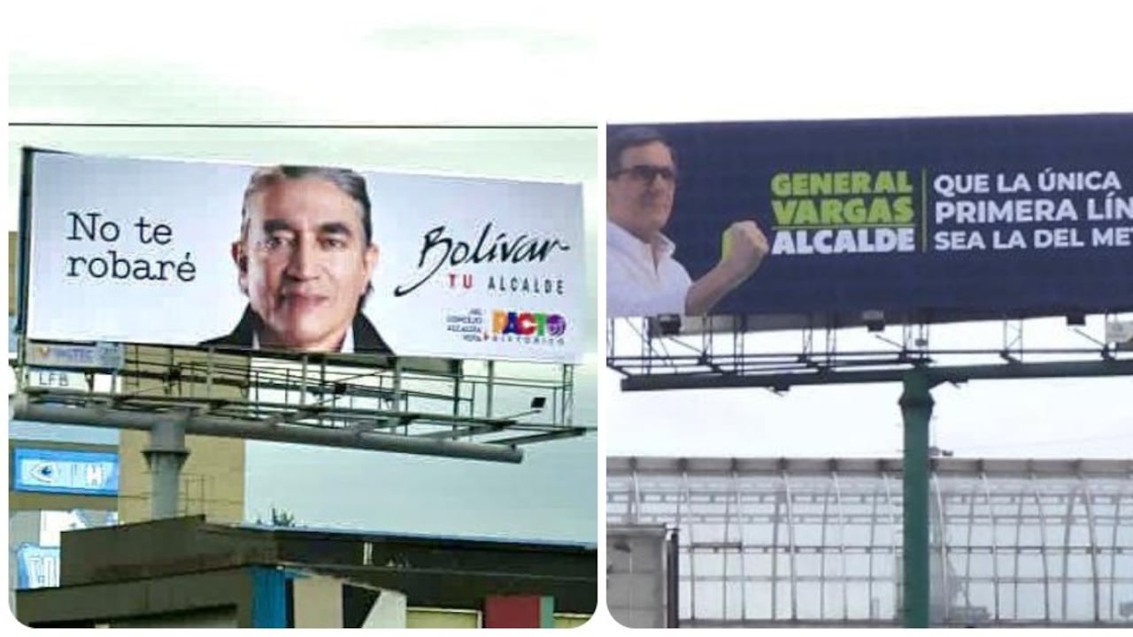 Gustavo Bolívar y el general (r) Jorge Luis Vargas encendieron la guerra por las vallas en Bogotá.