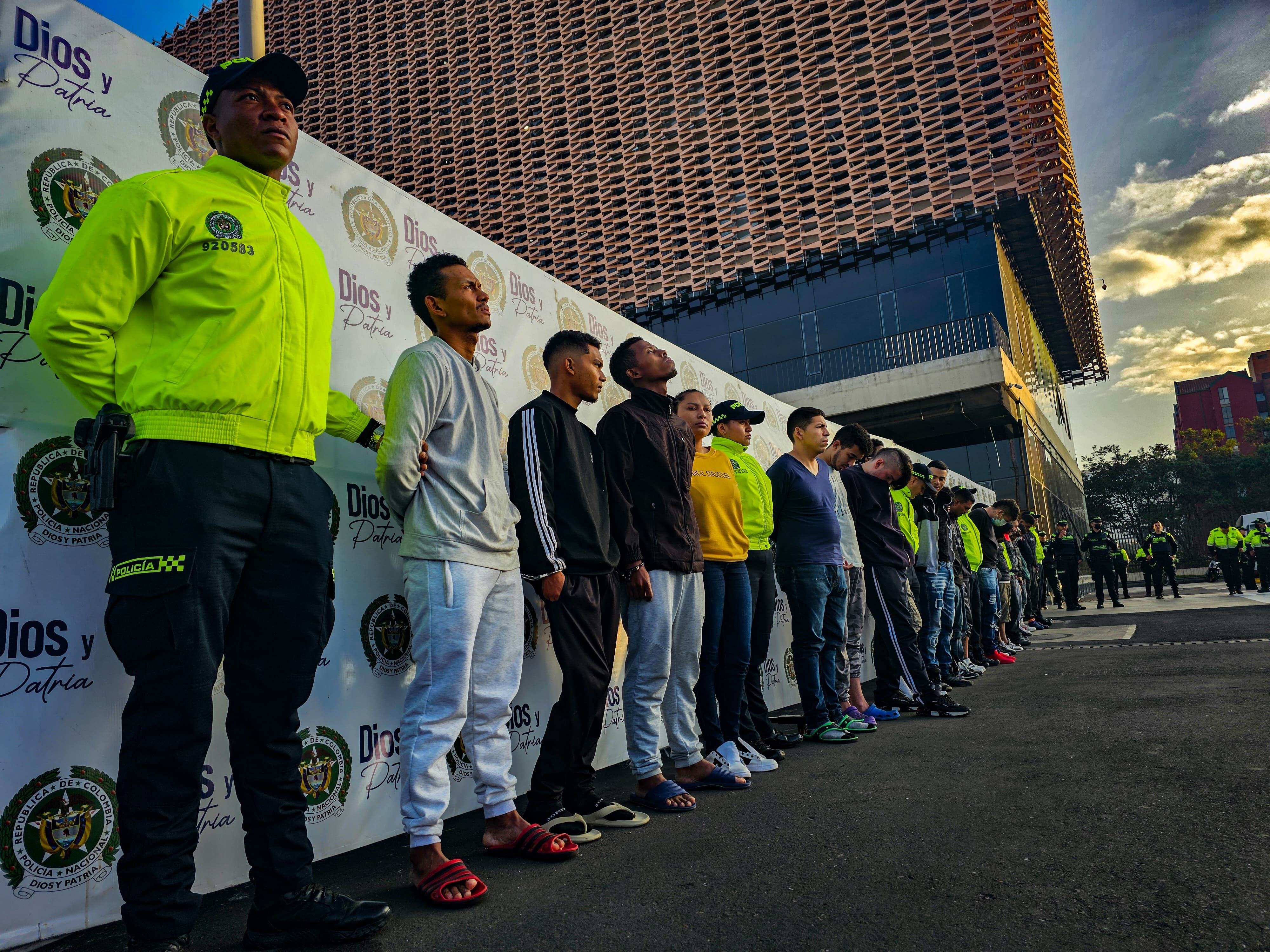 Delincuentes capturados por homicidio